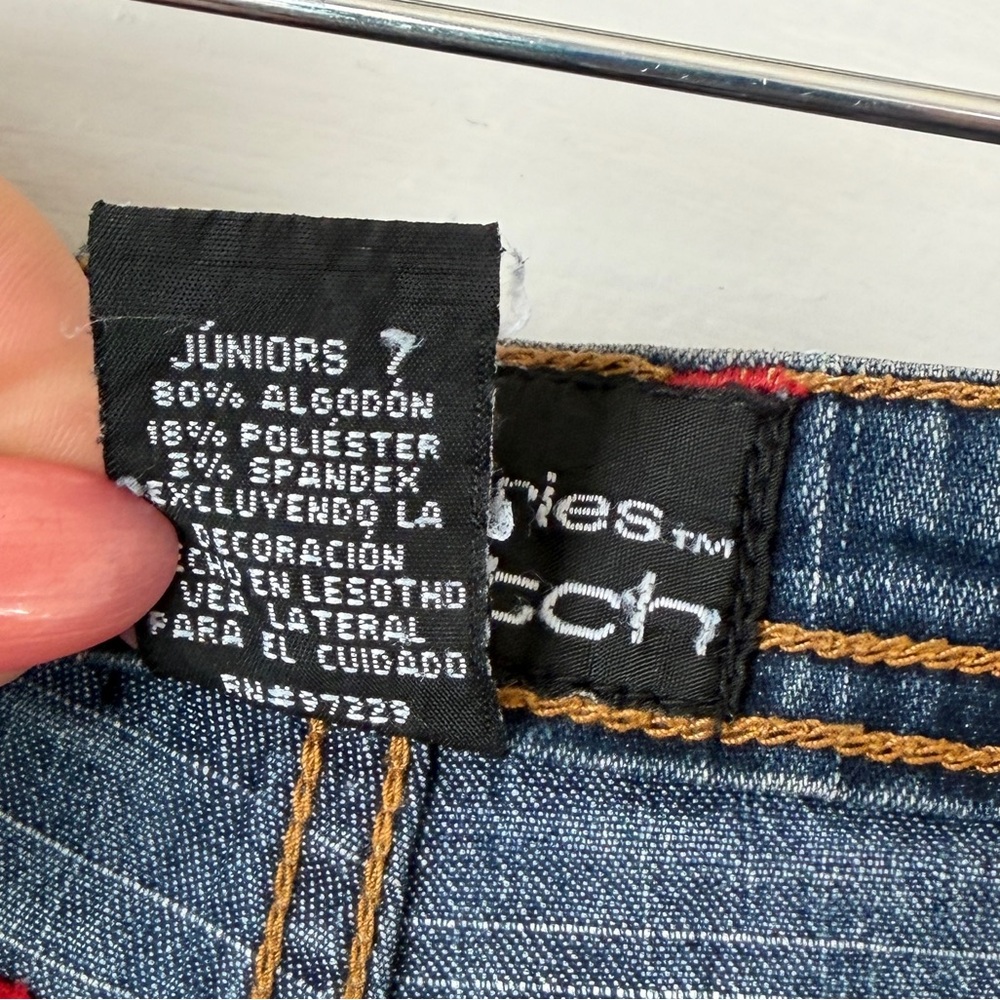 3/$20 π₯ Blue Denim Jean Micro Miniβ Shorts Y2K Cargo Pockets Stretch Streetwear - Picture 7 of 11
